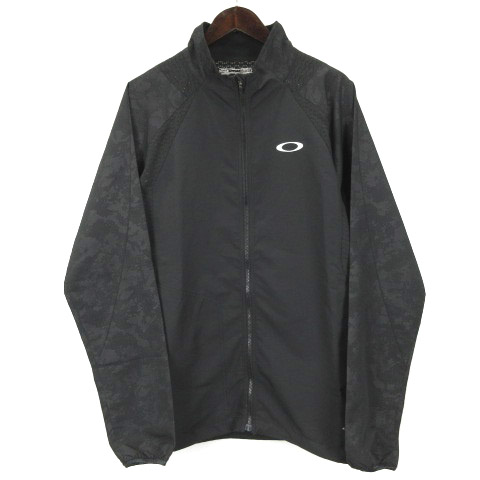 オークリー OAKLEY ジップアップ ジャケット 切替 スポーツウェア 