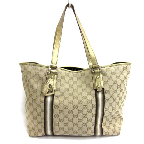 グッチ GUCCI GGキャンバス トートバッグ ハンドバッグ 肩掛け 