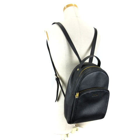 FURLA リュック　ブラック　レザー ブラック - メンズ レザー製ビジネスバッグ | フルラ公式