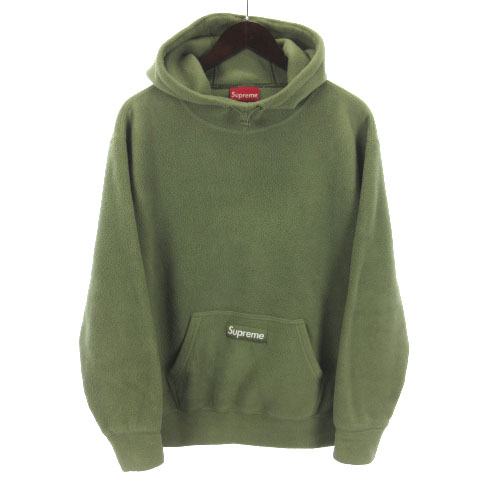 シュプリーム SUPREME 21AW BOXロゴ ポーラテック フリース パーカー 
