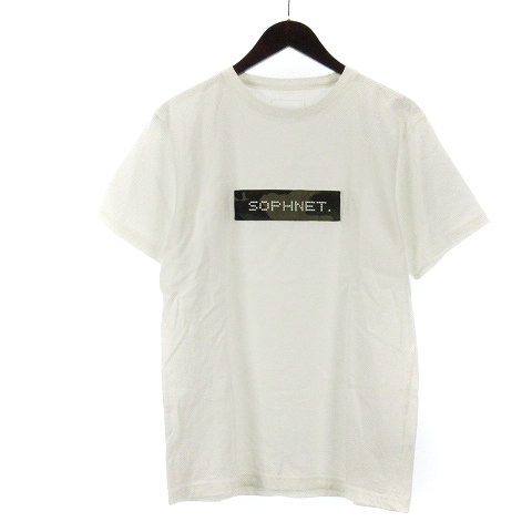 ソフネット SOPHNET. 19SS CAMOUFLAGE BOX LOGO TEE Tシャツ 半袖 