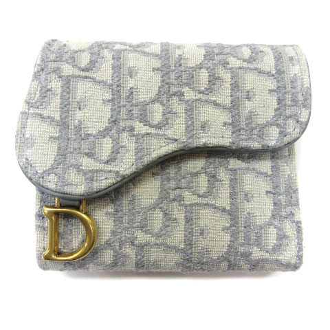 クリスチャンディオール Christian Dior SADDLE ロータス ウォレット 