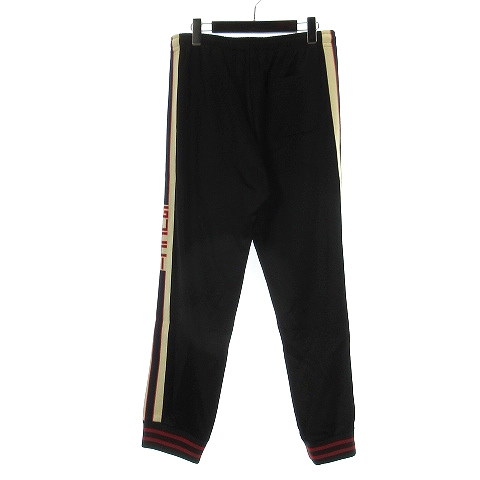 グッチ GUCCI 17AW サイドライン テクニカル ジャージー パンツ 