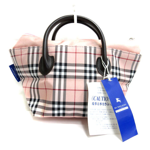 バーバリーブルーレーベル BURBERRY BLUE LABEL ミニトートバッグ  