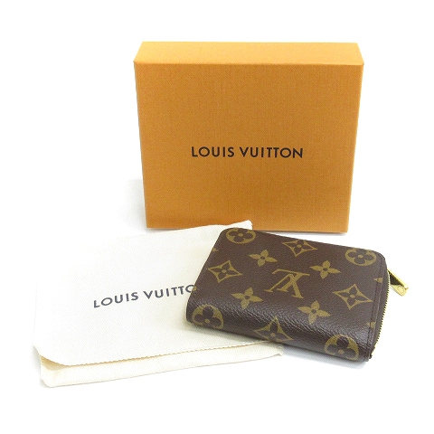 ルイヴィトン LOUIS VUITTON 美品 ジッピー コイン パース モノグラム 