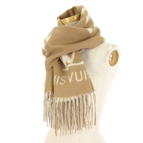ルイヴィトン LOUIS VUITTON 美品 エシャルプ レイキャビック ストール 