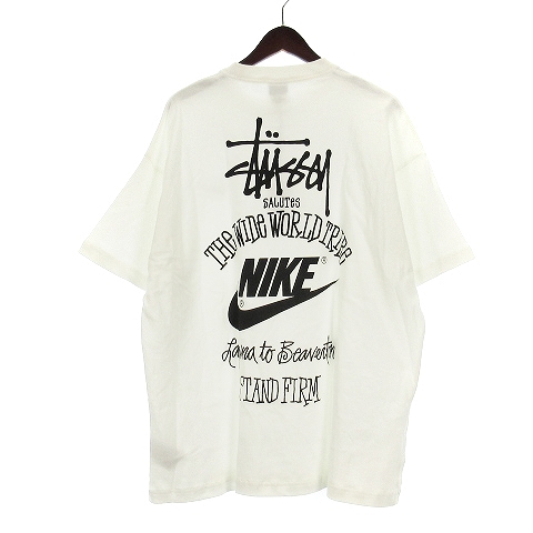 未使用品 ナイキ NIKE × STUSSY ステューシー コラボ 23SS プリント T  