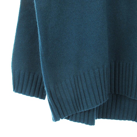 未使用品 ユニクロ UNIQLO +J ミドルゲージ カシミヤブレンド ユニクロ+J カシミヤタートルネックセーターxxl ブルー