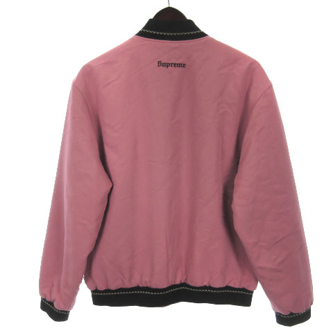 シュプリーム SUPREME 18AW diamond rayon bomber ダイヤモンド 