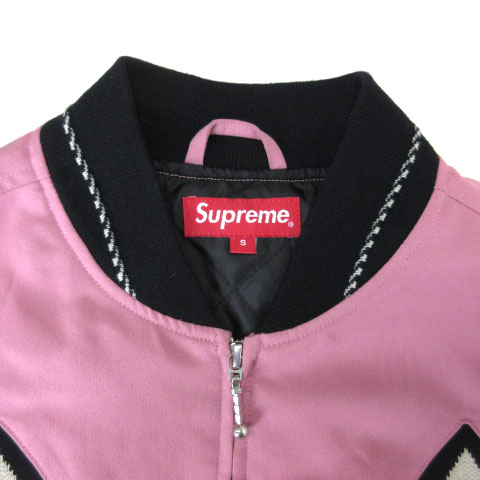 Supreme シュプリーム ダイヤモンドレーヨンボンバージャケット シュプリーム SUPREME 18AW diamond rayon bomber ダイヤモンド