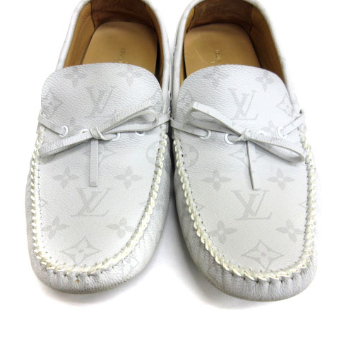 Louis Vuitton ホワイト ローファー27cm