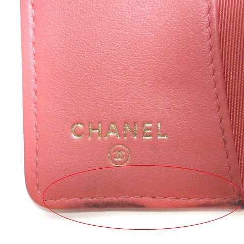 シャネル CHANEL キーケース 4連 マトラッセ ココマーク キャビア