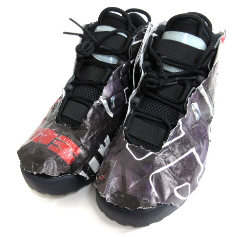 未使用品 ナイキ NIKE AIR MORE UPTEMPO 96 MADE YOU LOOK エア モア 