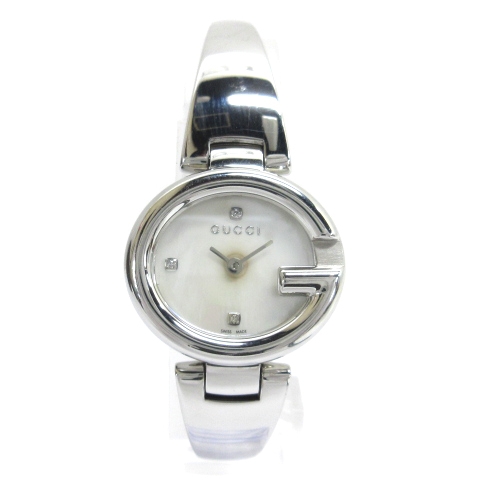 Gucci(グッチ) 腕時計: Gバルーン 3Pダイヤ バングル