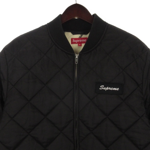 シュプリーム SUPREME 16AW Color Blocked Quilted Jacket 