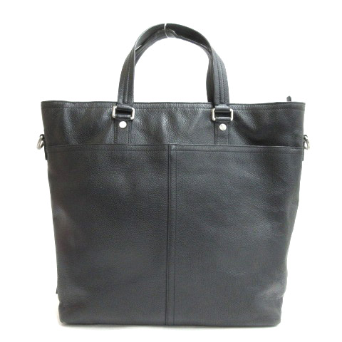 コーチ COACH シュリンクレザー トートバッグ F77181 ブラック 230615E 