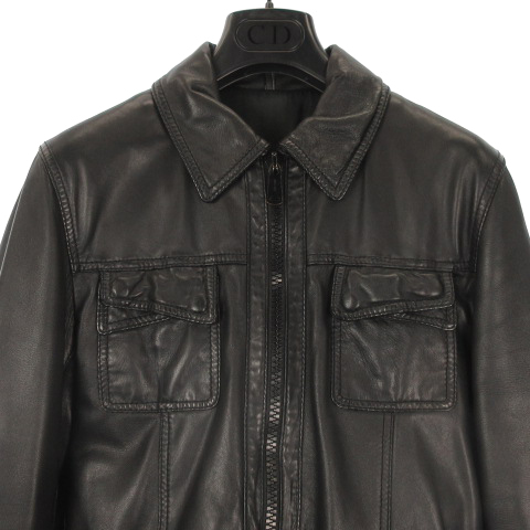 ディオールオム Dior HOMME 06AW エディスリマン クロスポケットレザー 