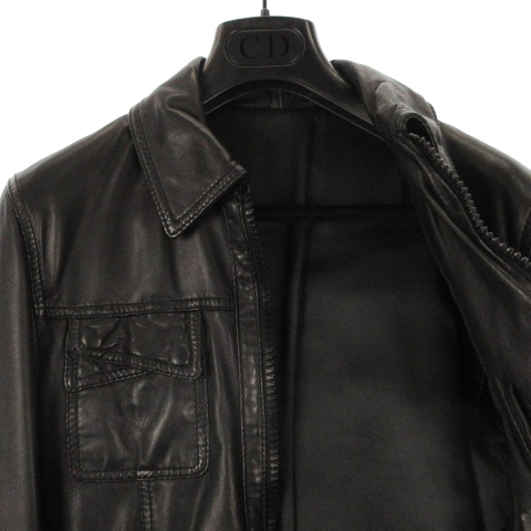ディオールオム Dior HOMME 06AW エディスリマン クロスポケットレザー 