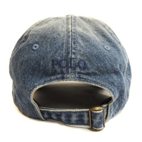 RRL Ralph Lauren ダークデニムキャップ 名作 希少 RRL ダブルアールエル デニム キャップ USA製 - メルカリ
