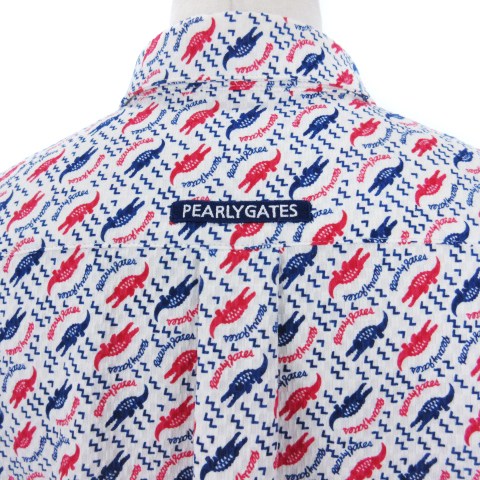 パーリーゲイツ　◾️ワンピース◾️ 黒メゾンロゴ赤 パーリーゲイツ ◾️ワンピース◾️ 黒メゾンロゴ赤 パーリー