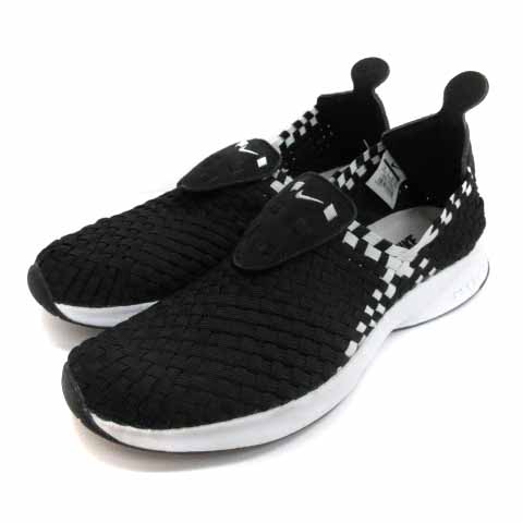 ナイキ NIKE AIR WOVEN スニーカー 312422-002 28cm ブラック 230629E 