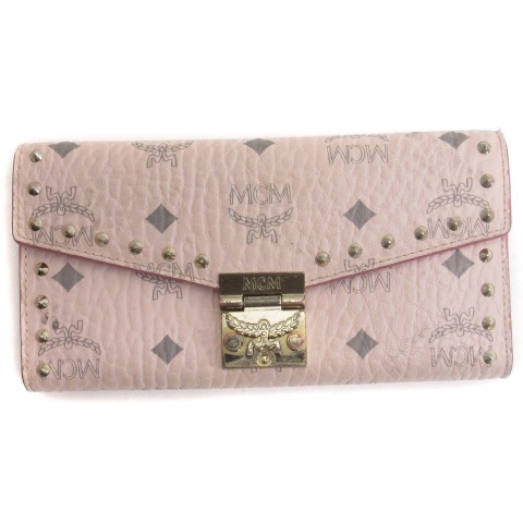 エムシーエム MCM PATRICIA パトリシア ヴィセトス スタッズ チェーン 