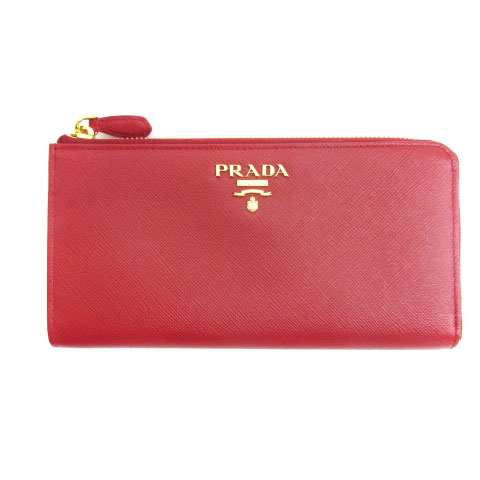 プラダ PRADA L字ファスナー 長財布 札入れ サフィアーノ 1ML030 