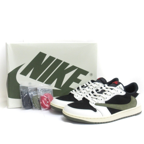 ナイキ NIKE Travis Scott WMNS AIR JORDAN 1 LOW OG SP Medium Olive 