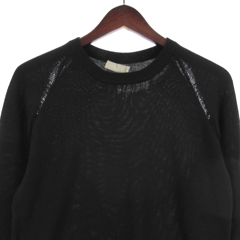 ディオールオム Dior HOMME クラッシュ加工 ニット セーター 長袖 