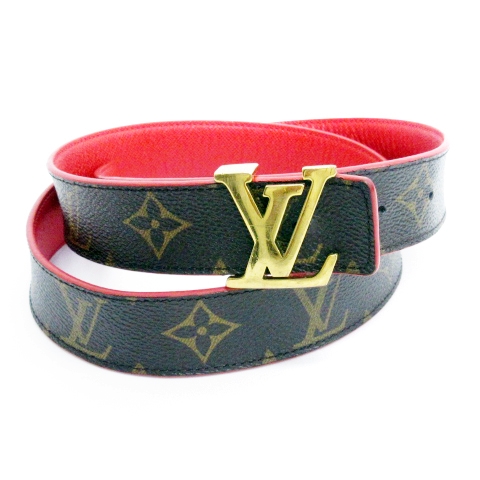 ルイヴィトン LOUIS VUITTON サンチュール LVイニシャル モノグラム  