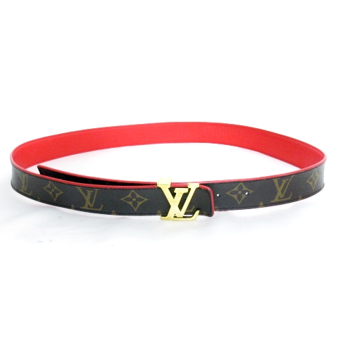 ルイヴィトン LOUIS VUITTON サンチュール LVイニシャル モノグラム 