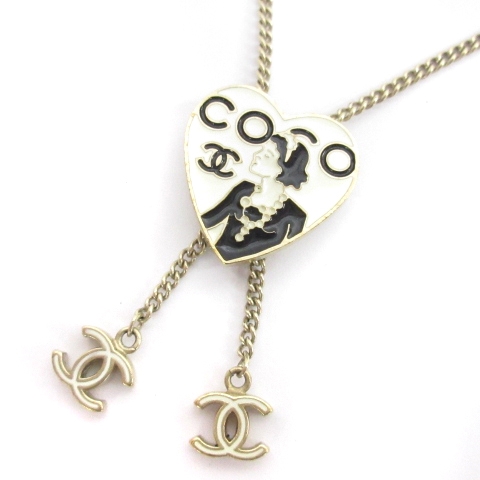 シャネル CHANEL 06P マドモアゼル ココマーク ネックレス チェーン  