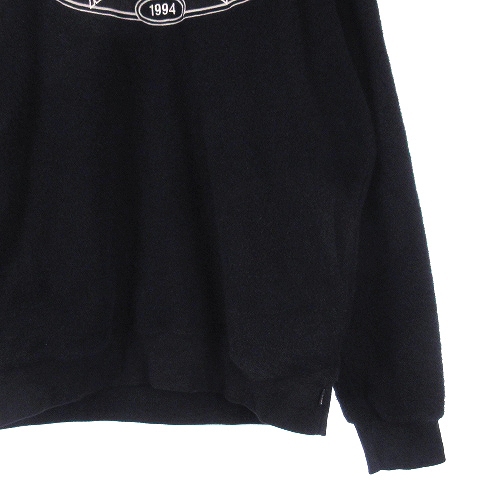 【シュプリーム】18SS リバースフリース パーカー ブラック L シュプリーム SUPREME 18SS Reverse Fleece Hooded Sweatshirt