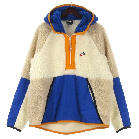 ナイキ NIKE ハーフジップ フーディ パーカー フリースボア プル  