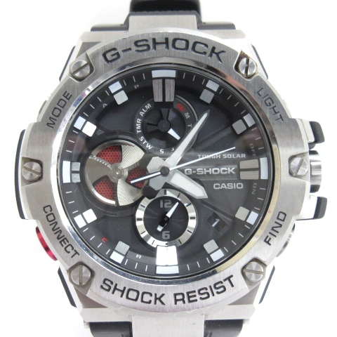 カシオジーショック CASIO G-SHOCK G-STEEL 電波ソーラー 腕時計 タフ  