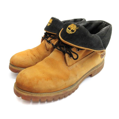 ROLL TOP BOOT￼】Timberland ベージュ