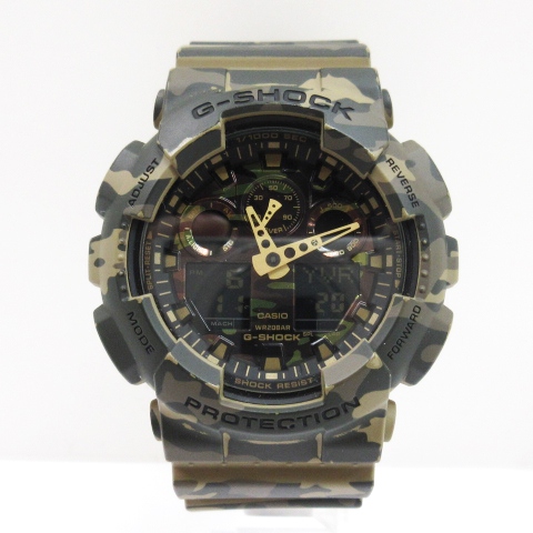 カシオジーショック CASIO G-SHOCK カモフラシリーズ 腕時計 デジアナ
