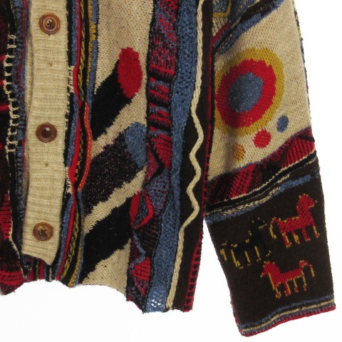 コッキ KHOKI 22AW Suzani 3D knit 3Dニット カーディガン 総柄 22aw-k  