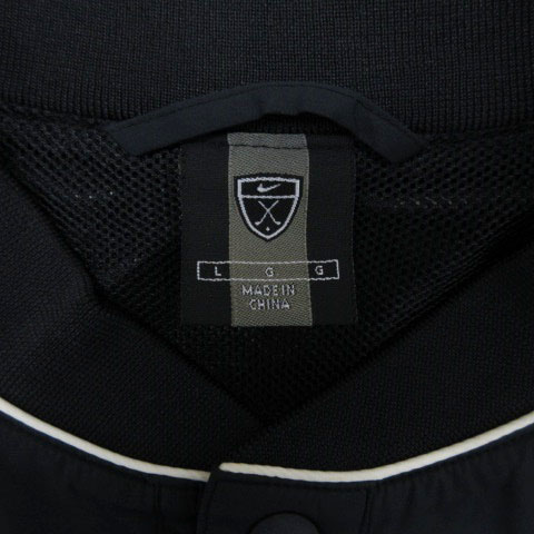NIKE - NIKE GOLF 半袖ナイロンウェア グレー×ブラック M victoriagolf_10863185701