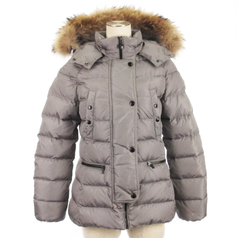 モンクレール MONCLER GENE ダウン ジャケット フーディ グレー系 12Y 