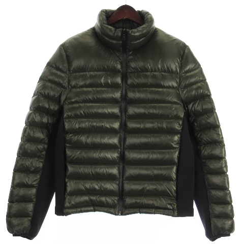 プラダスポーツ PRADA SPORT 切替 ダウン ジャケット ジップアップ 