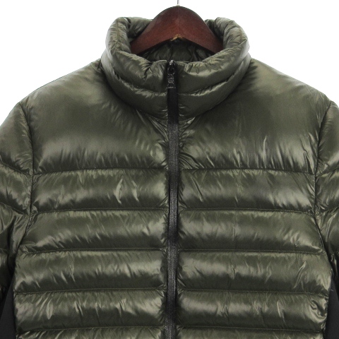 プラダスポーツ PRADA SPORT 切替 ダウン ジャケット ジップアップ 