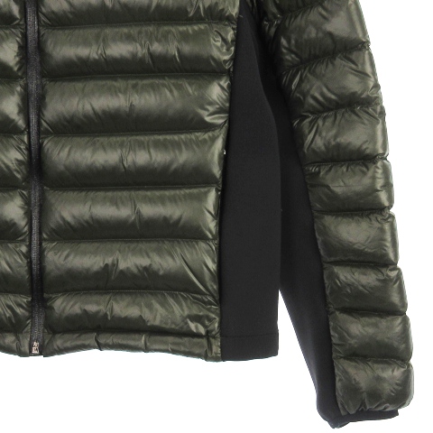 プラダスポーツ PRADA SPORT 切替 ダウン ジャケット ジップアップ 