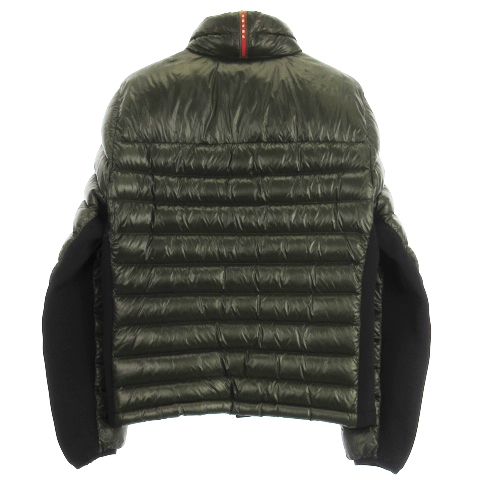 プラダスポーツ PRADA SPORT 切替 ダウン ジャケット ジップアップ 