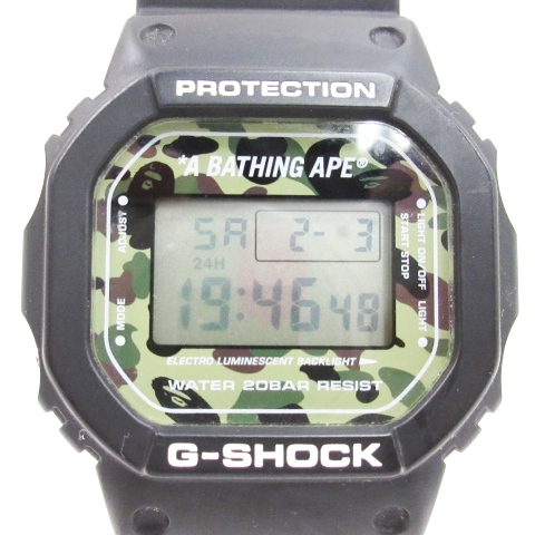 カシオジーショック CASIO G-SHOCK × アベイシングエイプ A BATHING 