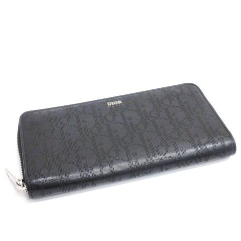 ディオール Dior オブリーク ギャラクシー 長財布 ラウンドジップ  