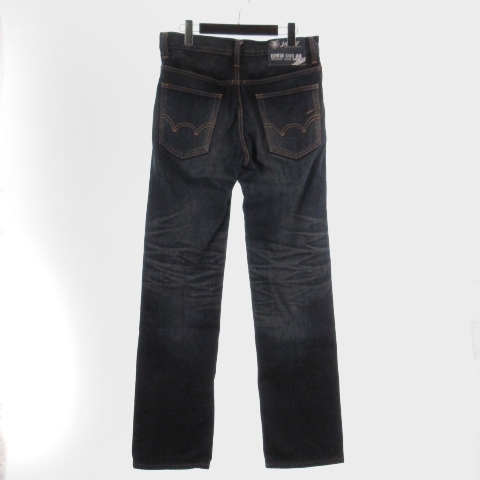 希少モデル EDWIN x 航空自衛隊 コラボ品 エドウイン 503撃 ストレート デニム ジーンズ ジーパン S ヴィンテージ加工 激レア 良好 