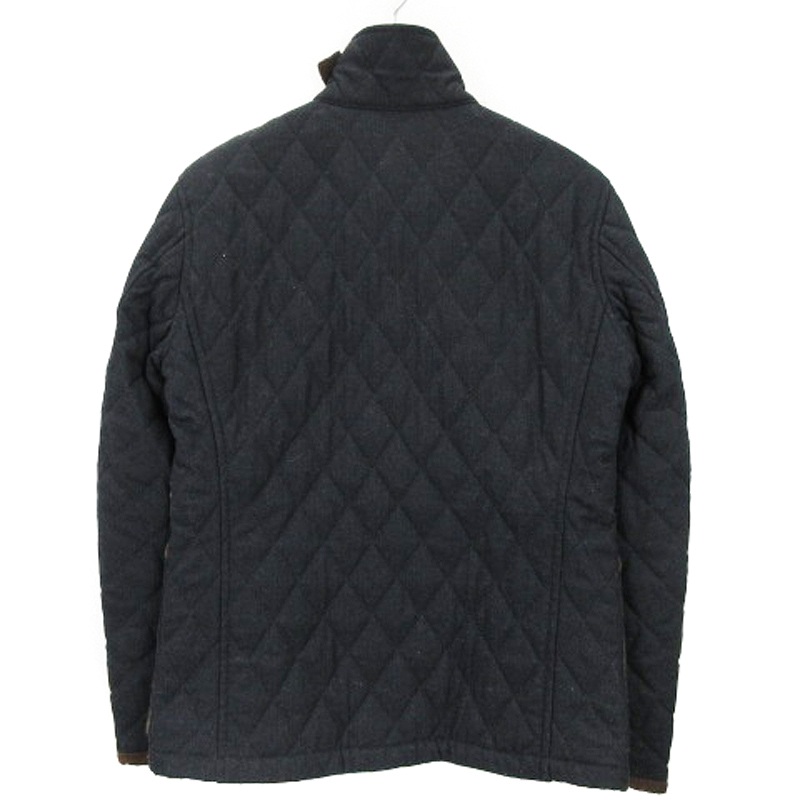 ビームスライツ BEAMS Lights キルティング ジャケット 44 ネイビー  