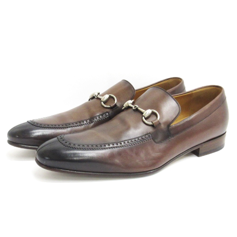 グッチ GUCCI ホースビット ローファー ドレス シューズ レザー 269653 