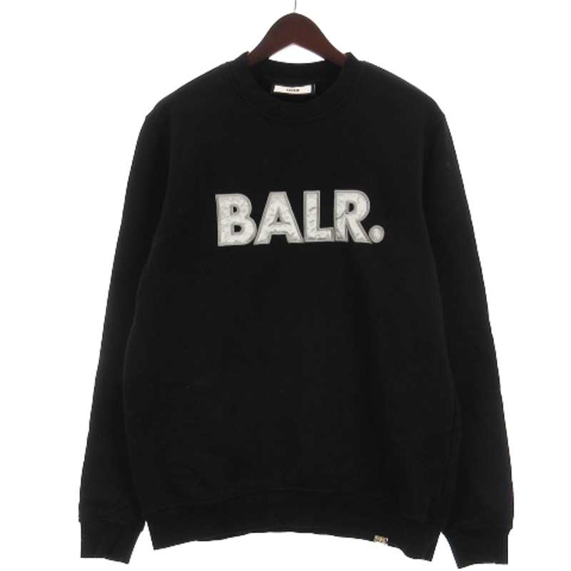 ボーラー BALR スウェット プルオーバー トレーナー ロゴ 裏起毛  